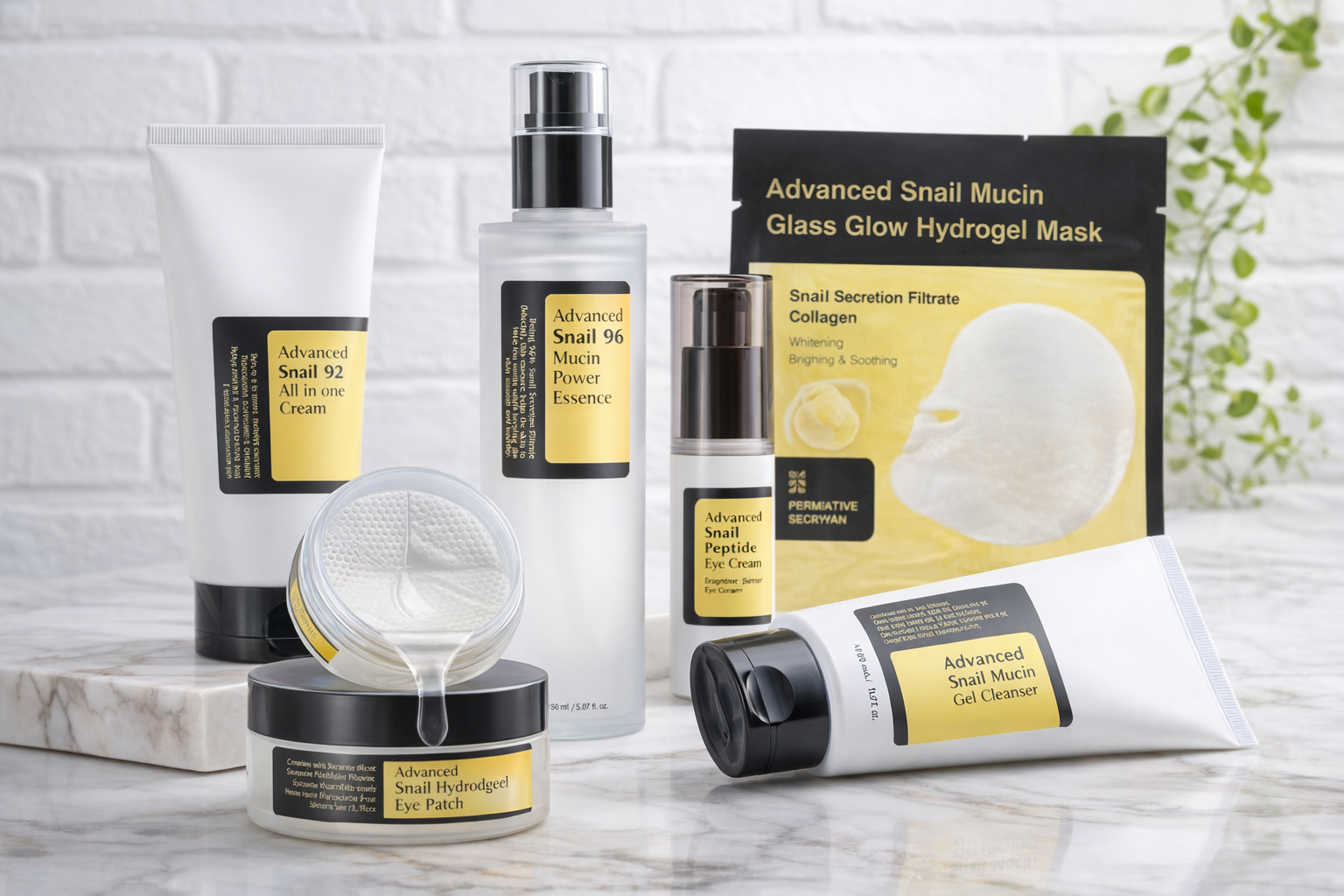 SKINCARE CORÉEN - Coffret de 7 Produits soins du visage